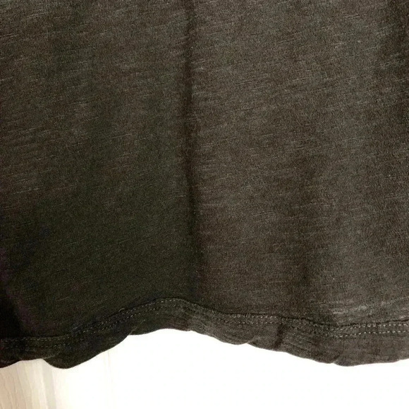 Lucky Brand Embroidered  Leaf Ruched Back Tank SM - Picture 2 of 16